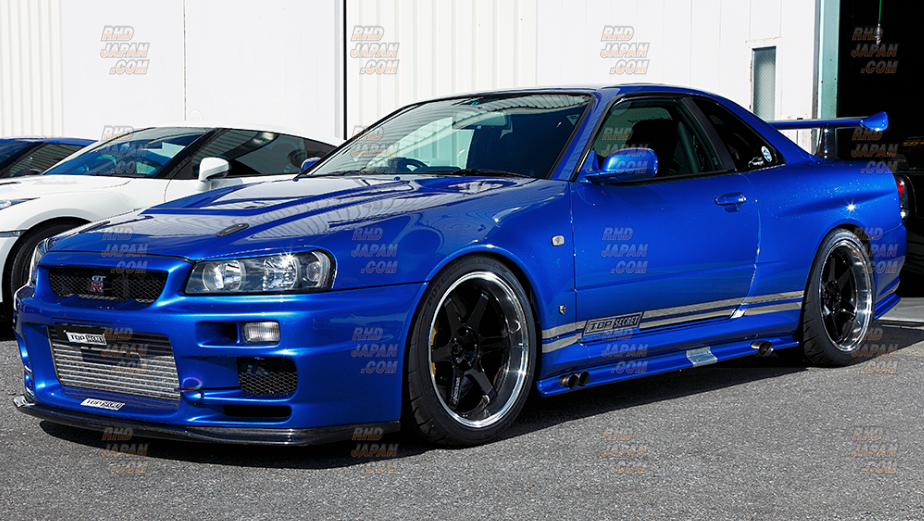 Top Secret G-Force Front Lip Spoiler - BNR34 - RHDJapan
